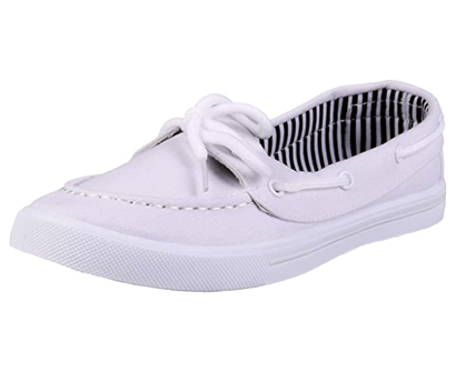 womens slip on deck shoes