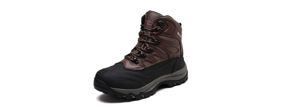 nortiv 8 men's insulated waterproof hiking winter snow boots